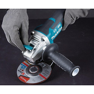 MÁY MÀI GÓC DÙNG PIN (125MM)(18V) (01 SẠC NHANH ,02 PIN 18V/ 5.0AH, THÙNG MAKPAC) MAKITA DGA519RTJ- HÀNG CHÍNH HÃNG