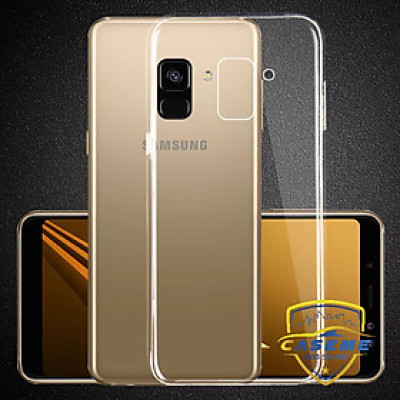 Ốp lưng dành cho Samsung Galaxy A6 (2018) silicon TPU dẻo trong suốt dày dặn chống sốc, chống xước cao cấp - Hàng chính hãng