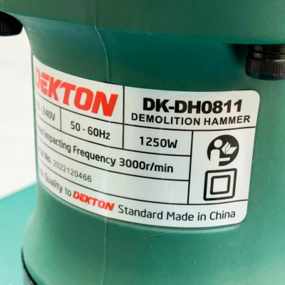 MÁY ĐỤC BÊ TÔNG 1250W DEKTON DK-DH0811  - HÀNG CHÍNH HÃNG