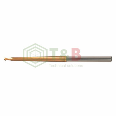 Dao Phay Cầu Cổ Côn R1.5x30 x70L Union Tool Model HTNB2030-300-1,Dao phay ngón gia công sau nhiệt