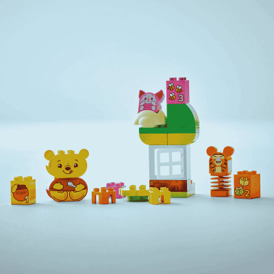 LEGO DUPLO 10457 Đồ Chơi Lắp Ráp Tiệc Sinh Nhật Gấu Pooh (22 chi tiết)