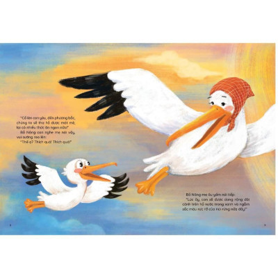 Truyện - Bồ Nông Có Hiếu - Những Truyện Hay Viết Cho Thiếu Nhi - Phiên Bản Sách Tranh - NXB Kim Đồng