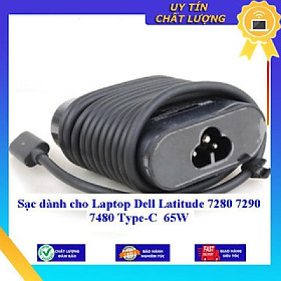 Sạc dùng cho Laptop Dell Latitude 7280 7290 7480 Type-C 65W - Hàng Nhập Khẩu New Seal