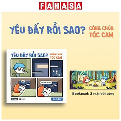 Sách - Yêu Đấy Rồi Sao? - Công Chúa Tóc Cam - Tặng Kèm Bookmark 2 Mặt Bồi Cứng