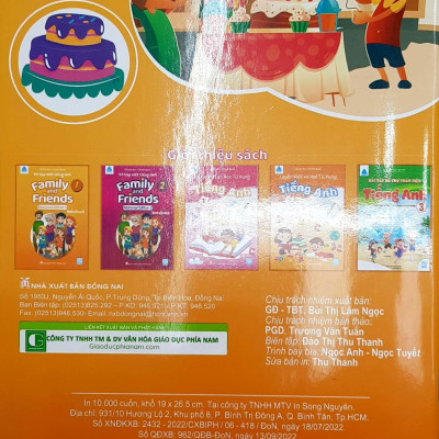 Vở Tập Viết Tiếng Anh: Family And Friends - National Editon 1