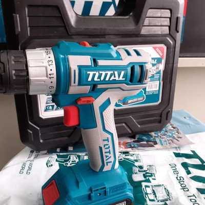 MÁY KHOAN DÙNG PIN 20V (2 PIN 2.0AH VÀ 1 SẠC) TOTAL TDLI200215 - HÀNG CHÍNH HÃNG