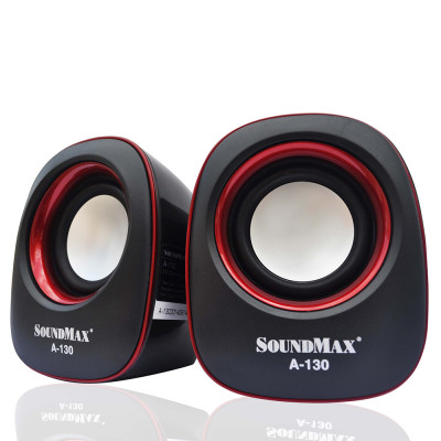 [HÀNG CHÍNH HÃNG] Cặp loa vi tính SoundMax A-130 nhỏ gọn, dễ dàng kết nối với PC/ Laptop | SoundMax A130 - Loa Nghe Nhạc