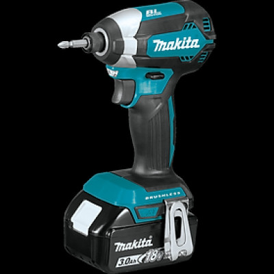 MÁY VẶN VÍT DÙNG PIN MAKITA 18V/3.0AH DTD153RFE (02 PIN LION 18V/3.0AH. – 01 ĐẾ SẠC PIN 18V NHANH.) - HÀNG CHÍNH HÃNG