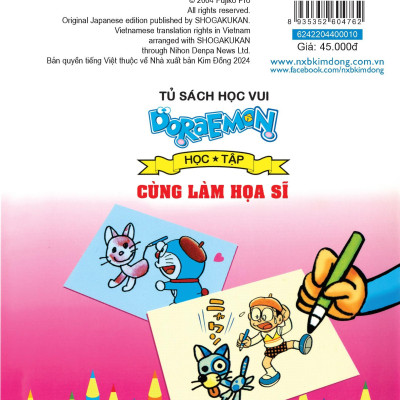 Doraemon Học Tập - Cùng Làm Họa Sĩ (Tái Bản 2024)