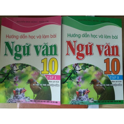 Sách - Hướng Dẫn Học Và Làm Bài Ngữ Văn 10 - Tập 1 (Bám Sát SGK Kết Nối Tri Thức Với Cuộc Sống)