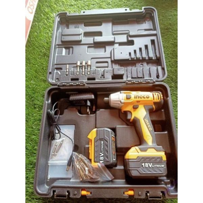 MÁY SIẾT VÍT DÙNG PIN 18V (120NM) INGCO CIDLI228181 - HÀNG CHÍNH HÃNG