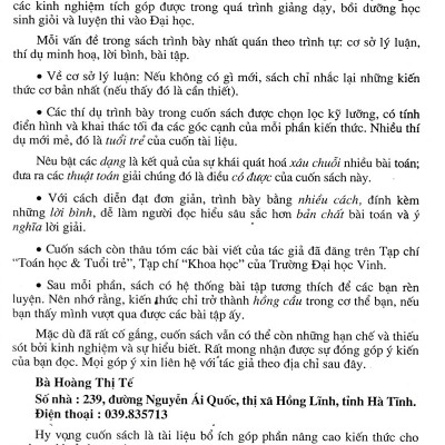 SÁCH-Bồi Dưỡng Đại Số 10 (Biên Soạn Theo Chương Trình GDPT Mới) HA-MK