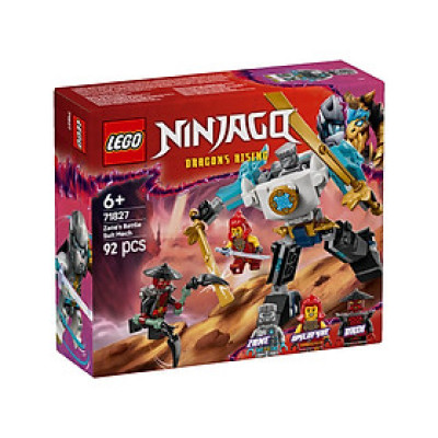 Đồ Chơi Lắp Ráp Chiến Giáp Của Zane LEGO NINJAGO 71827 (92 chi tiết)