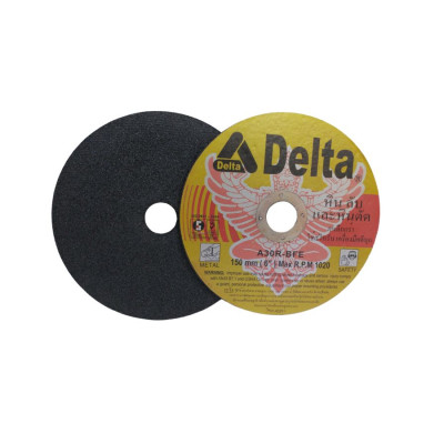 (1 Viên) Đá Cắt Kim Loại Delta 150x2x22mm Thiết Kế Lưỡi Đá Sắc Nét và Chống Mài Mòn | TOPWIN Official Store
