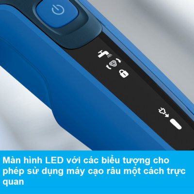 Máy cạo râu khô và ướt, thương hiệu cao cấp Philips Hà Lan S5466/03 Serial 5000 - HÀNG CHÍNH HÃNG