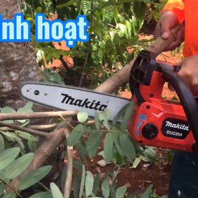 MÁY CƯA XÍCH DÙNG PIN 18V BL MAKITA DUC254HZR (KHÔNG KÈM PIN VÀ SẠC) - HÀNG CHÍNH HÃNG