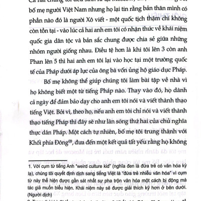 Đám Trẻ Nhiễu Văn Hóa