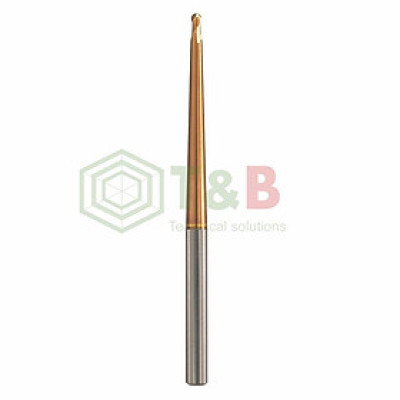 Dao Phay Cầu Cổ Côn R2x20 x80L Union Tool Model HTNB2040-200-2,Dao phay ngón gia công sau nhiệt