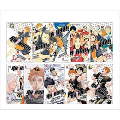 Truyện - Haikyu - Chàng Khổng Lồ Tí Hon - Chọn Lẻ 45 Tập - Haruichi Furudate - NXB Kim Đồng