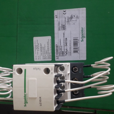 |CHÍNH HÃNG | Contactor tụ bù LC1DMKM7 25kVAR Schneider 400V-415V coil 220V