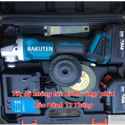 Máy Mài Pin RAKUTEN 118V Không Chổi Than Siêu Khoẻ