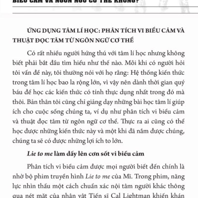 Thông Điệp Từ Những Biểu Cảm Và Ngôn Ngữ Cơ Thể