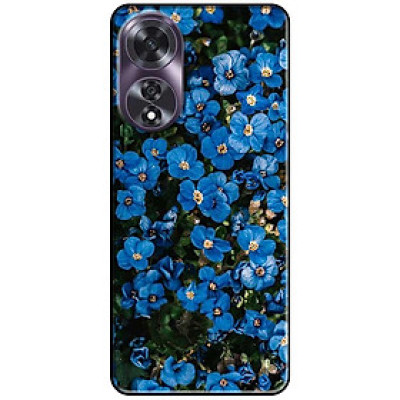 Ốp lưng cho Oppo A36 - A60 4G - A74 - A76 - A95 4G - A96 4G - Hoa Đậu Biếc - Hàng Chính Hãng