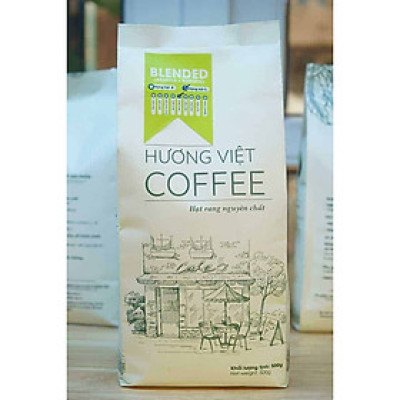 Cà Phê Blended Số 5 Rang Mộc Nguyên Chất 500 gram