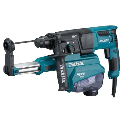 MÁY KHOAN ĐỘNG LỰC 800W VỚI HỆ THỐNG HÚT BỤI MAKITA HR2653 - HÀNG CHÍNH HÃNG
