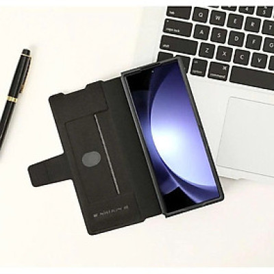 Bao Da dành cho Samsung Galaxy Z Fold 7 / Z Fold 6 hiệu Nillkin Aoge Leather Cao Cấp - Hàng nhập khẩu