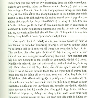 Tâm Lý Học Xã Hội Trong Cuộc Sống Hiện Đại (Tái bản lần 1) - Bìa mềm