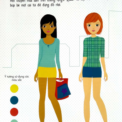 Dán Hình Sáng Tạo Trang Phục Búp Bê 69N - Bộ Sưu Tập Thời Trang London (Tái Bản)