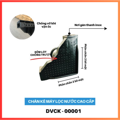 [Chính hãng]  Chân kệ máy lọc nước Inox Đa Năng Dakiosan DVCK-00001