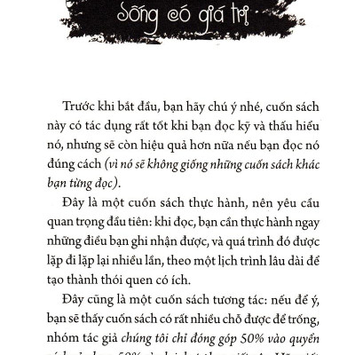 Sống Có Giá Trị - Hãy Sống Mạnh Mẽ
