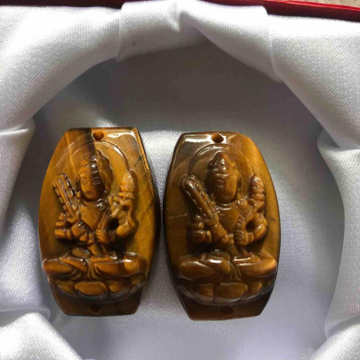 MẶT HƯ KHÔNG TẠNG PHỐI VÒNG TAY ĐỘ MỆNH NAM NỮ tuổi SỬU DẦN mệnh KIM THỔ THUỶ dài 36mm đk 23mm dầy 12mm 