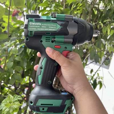 Thân máy siết bulong WORKFIX 650Nm WF-IW650 chân pin phổ thông  - Máy siết bulong ô tô