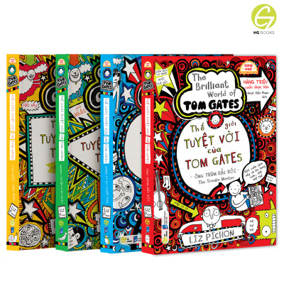 Thế Giới Tuyệt Vời Của Tom Gates - Song ngữ Việt-Anh. Truyện tranh kèm audio và từ vựng chọn lọc.