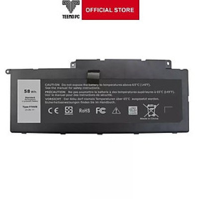 Pin Tương Thích Cho Laptop Dell Inspiron 7437 7537 7737 G4Yjm T2T3J - Hàng Nhập Khẩu New Seal TEEMO PC TEBAT429