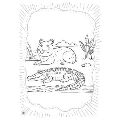 Sách - Bé Tô Màu Capybara - Bộ Trưởng Bộ Ngoại Giao - Người Bạn Thân Thiện