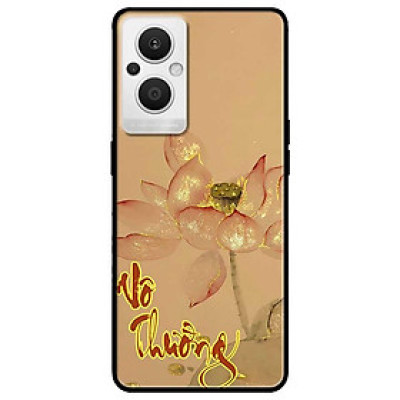 Ốp lưng cho Oppo Reno 2Z - 2F - Reno 6Z - Reno 7Z 5G - 8Z 5G - Reno 8T 4G - Reno 8T 5G - Vô Thường Sen Vàng - Hàng Chính Hãng