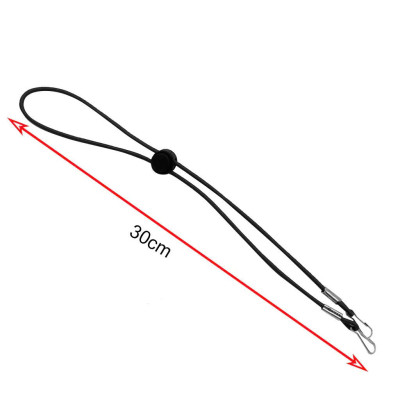 Dây đeo khẩu trang, dây dù, dây vải dài 30 cm dây vải dù dễ dàng sử dụng MÀU ĐEN