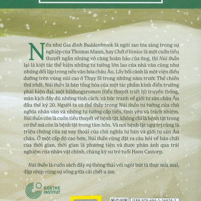 Cánh Cửa Mở Rộng - Núi Thần (Bộ 2 Tập) - Thomas Mann; Nguyễn Hồng Vân dịch