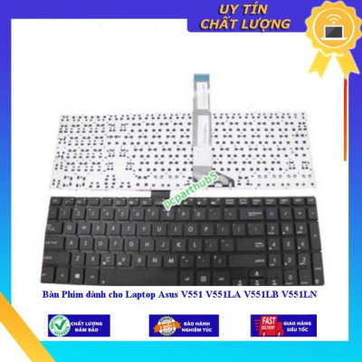 Bàn Phím dùng cho Laptop Asus V551 V551LA V551LB V551LN - Hàng Nhập Khẩu New Seal