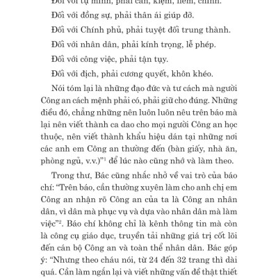 Sách - Di Sản Hồ Chí Minh - Bác Hồ Với Công An Nhân Dân Việt Nam