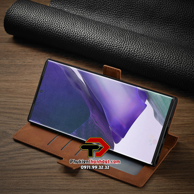 Bao da dạng ví cho SamSung Galaxy Note 20 Ultra chính hãng Forwenw có ngăn đựng thẻ, đựng tiền, khóa nam châm tiện lợi - Hàng chính hãng