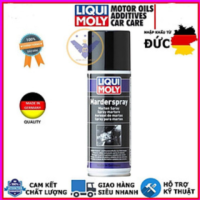 Chai xịt chống chuột - đuổi chuột cho ô tô - xe máy LIQUI MOLY MARDER-200ml- 1515 -Made in Germany
