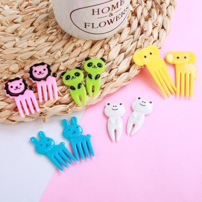 Set 10 Nĩa Hình Thú Xinh Xắn Hàng Xuất Nhật