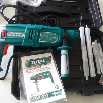 MÁY KHOAN ĐỤC 3 CHỨC NĂNG 26MM 800 W TOTAL TH308268 - HÀNG CHÍNH HÃNG