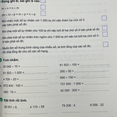 Sách - Bài tập phát triển năng lực Toán lớp 4 tập 1+2 (HEID)