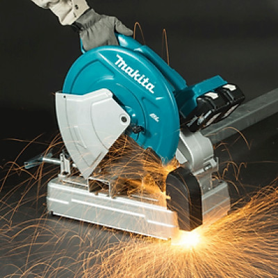 MÁY CẮT KIM LOẠI 1300W 355MM MAKITA DÙNG PIN 18V DLW140Z (KHÔNG KÈM PIN VÀ SẠC) - HÀNG CHÍNH HÃNG